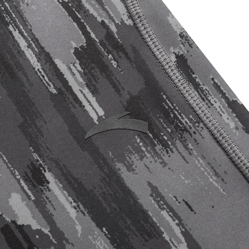 ANTA A-Cool Running Tight Ankle Pants Grey