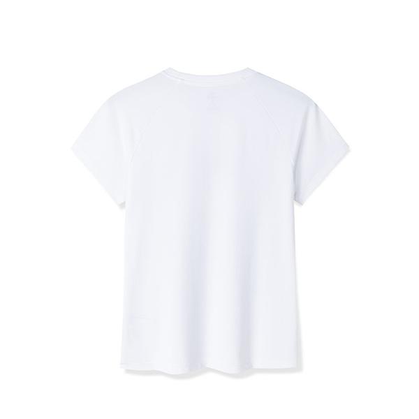 ANTA A-Chill Touch Cross Training Short Sleeve T-Shirt Snow White