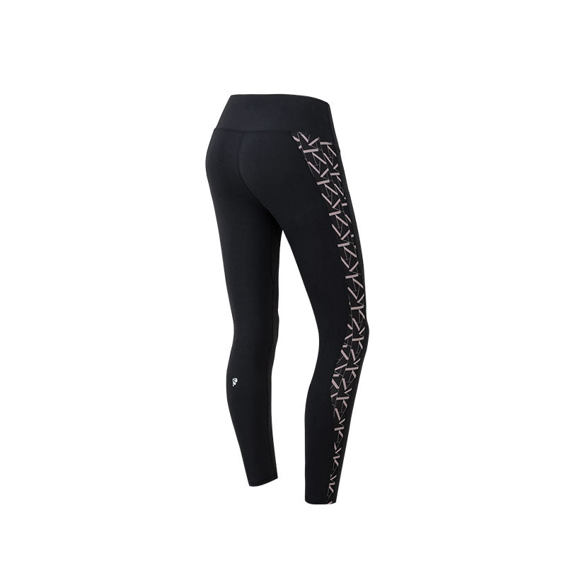 ANTA Cross Training Tight Ankle Pants Basic Black