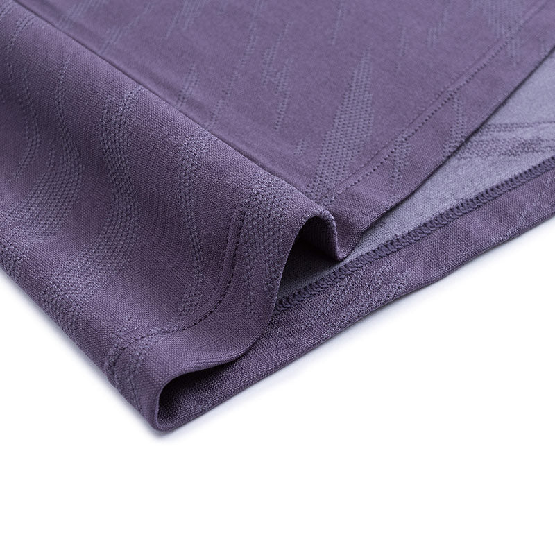 ANTA A-Seamless A-Chill Touch Running Short Sleeve T-Shirt Heather Purple