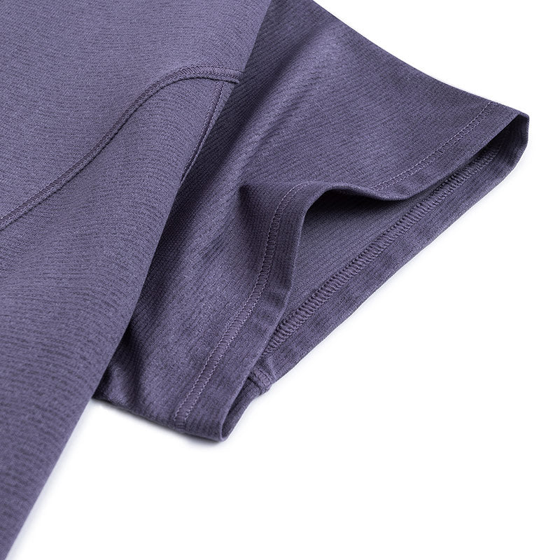 ANTA A-Cool III Running Short Sleeve T-Shirt Purple