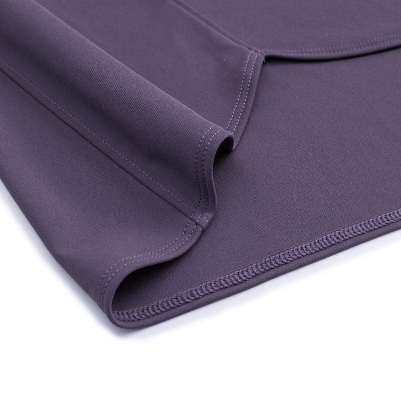 ANTA Sweat Resistant UV Protection Running Short Sleeve T-Shirt Purple