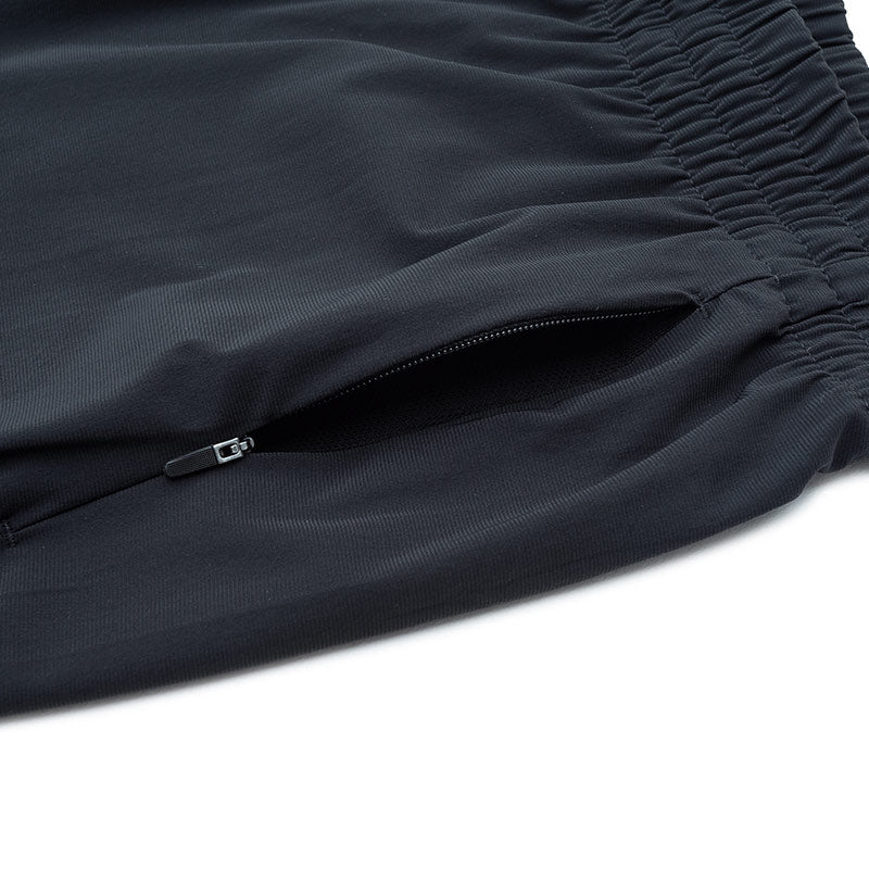 ANTA A-Chill Touch II Running Knit Ankle Pants Black