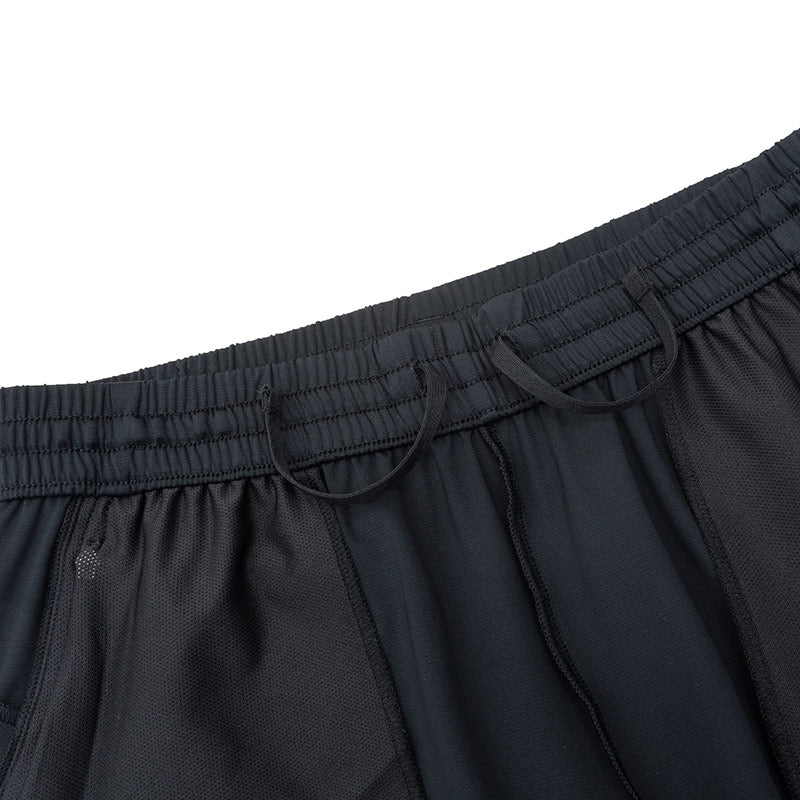 ANTA A-Chill Touch II Running Knit Ankle Pants Black