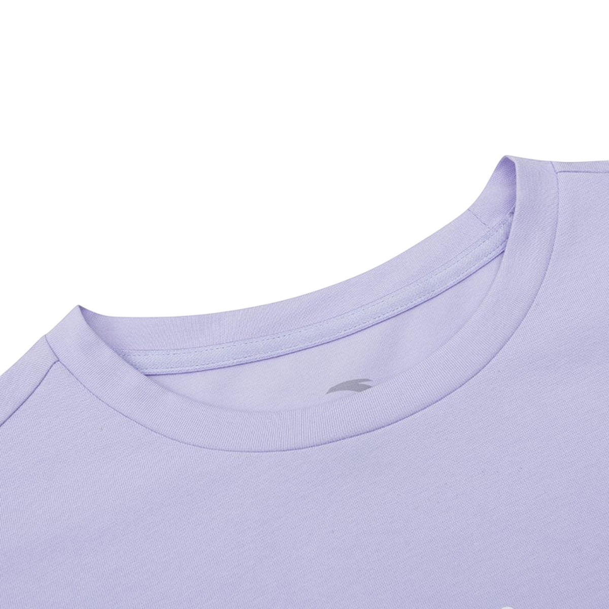 FRG ANTA A-Antiseptic EcoCozy purple short sleeve t-shirt with a comfortable crew neck design