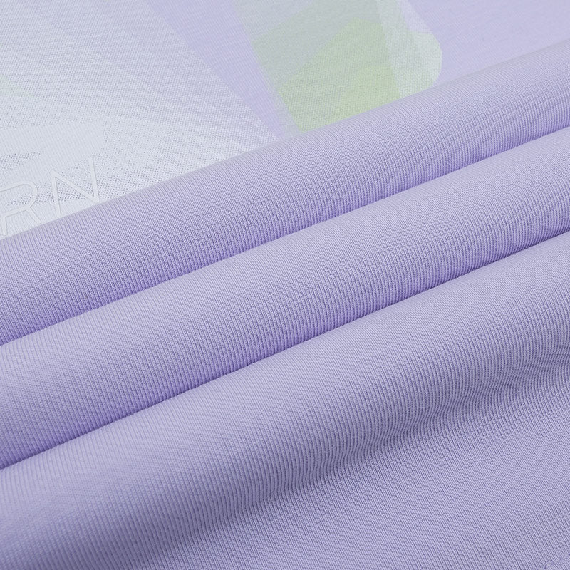 ANTA A-Antiseptic EcoCozy Short Sleeve T-Shirt Purple