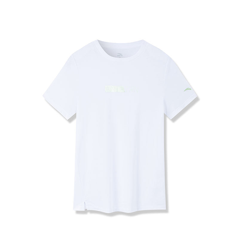 ANTA Cross Training Short Sleeve T-Shirt White