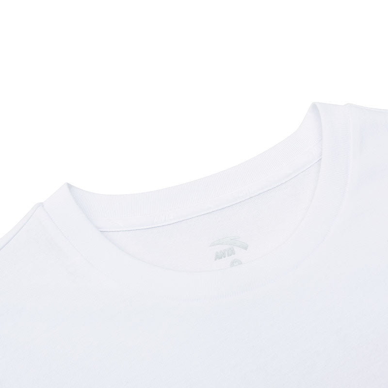ANTA Cross Training Short Sleeve T-Shirt White