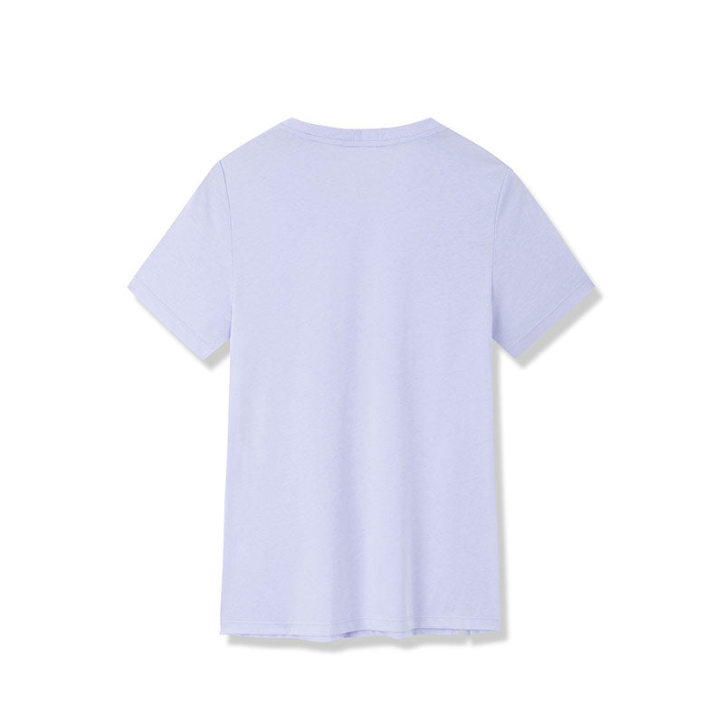 ANTA Cross Training Short Sleeve T-Shirt Purple