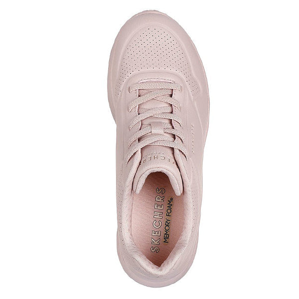 Skechers Uno Lite - Lite Work - Blush Satin