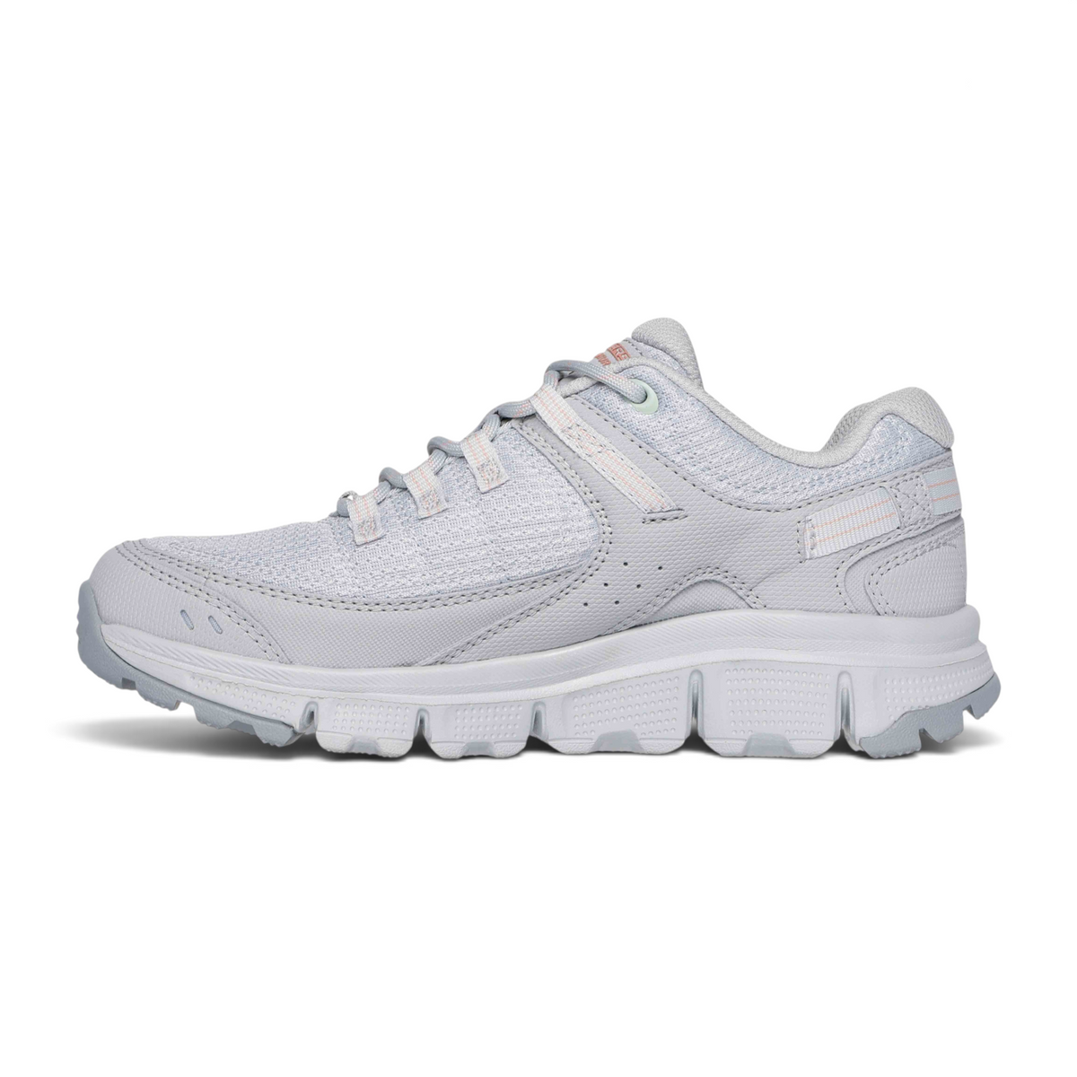 FRG SUMMITS AT light grey athletic sneaker with mesh upper and cushioned sole for comfortable walking