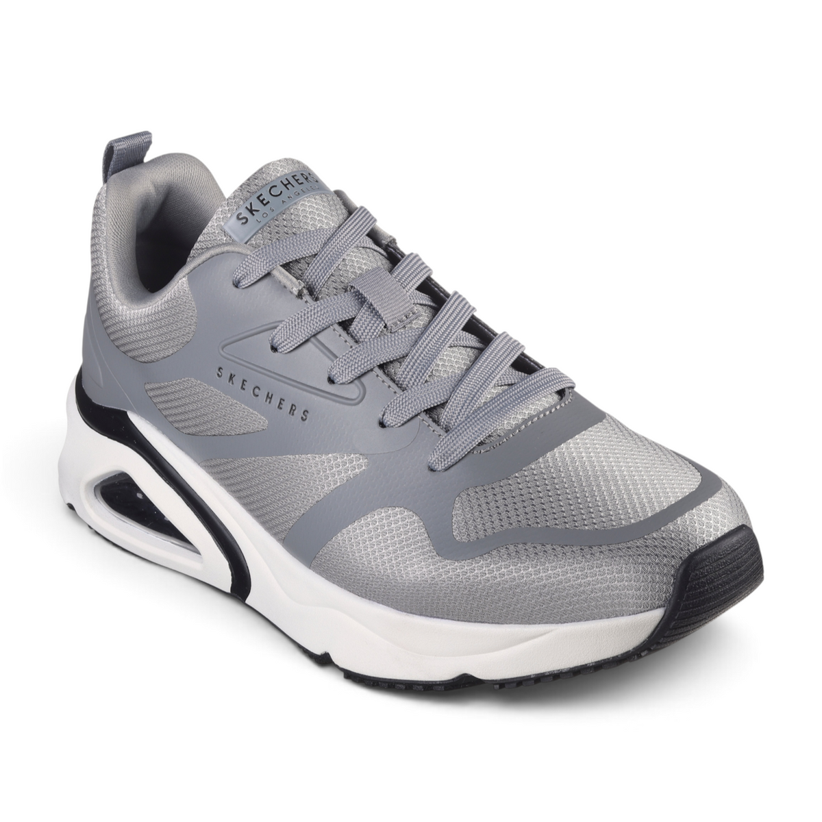 FRG TRES-AIR UNO REVOLUTION AIRY grey mesh sneaker with white cushioned midsole and black air-cushion detail