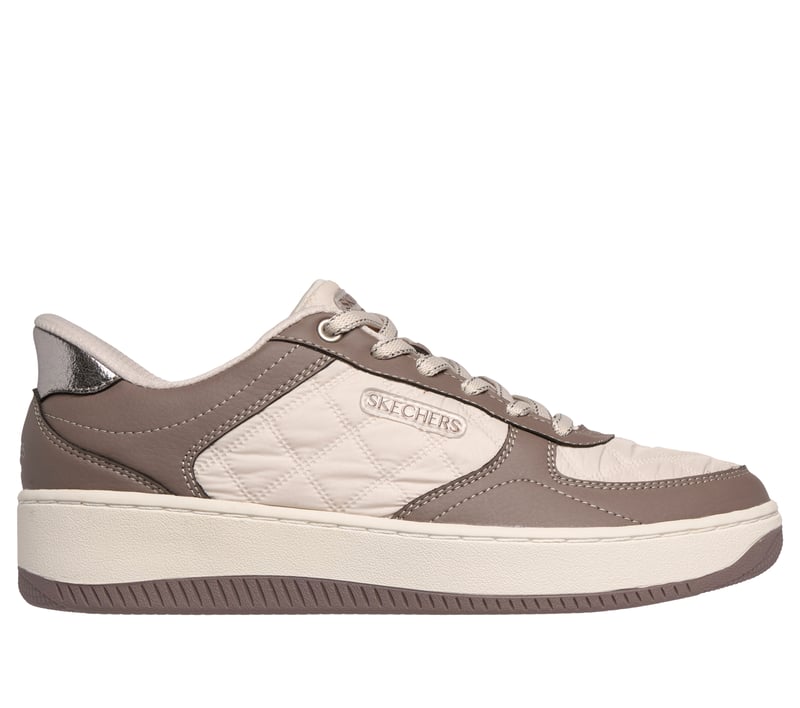 Skechers Court Fit Lace Up Sport Court 2.0 - Taupe Brown