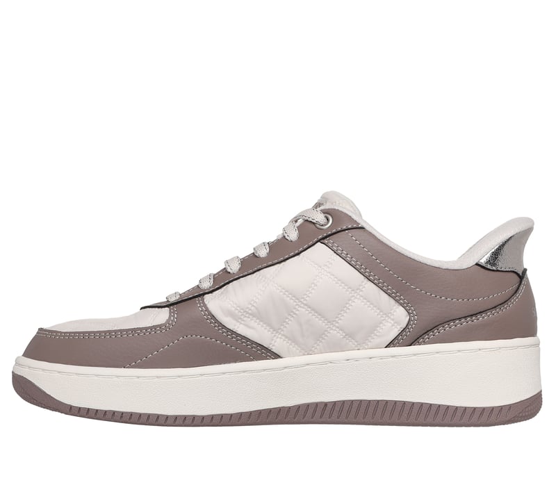 Skechers Court Fit Lace Up Sport Court 2.0 - Taupe Brown