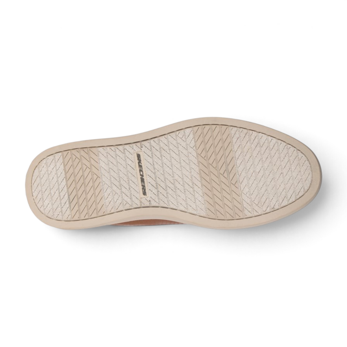 FRG Skechers Owen Connell brown casual slip-on shoe showing the textured rubber outsole pattern