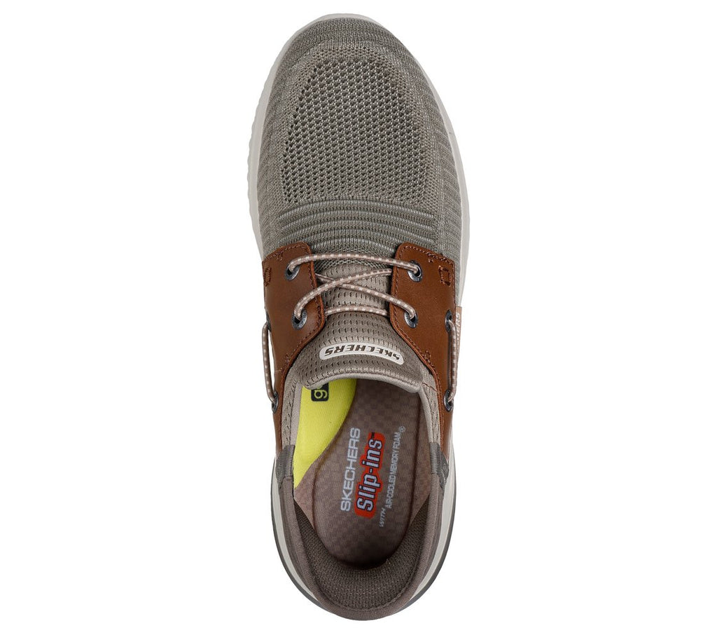 Skechers Delson 3.0 - Roth Taupe Brown