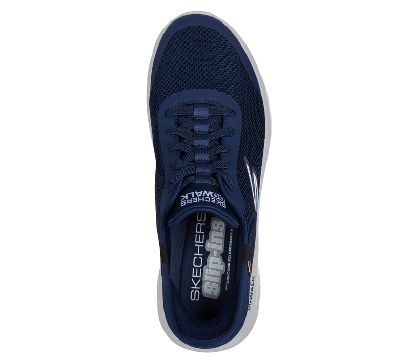 Skechers GO WALK Flex - Hands Up - Navy