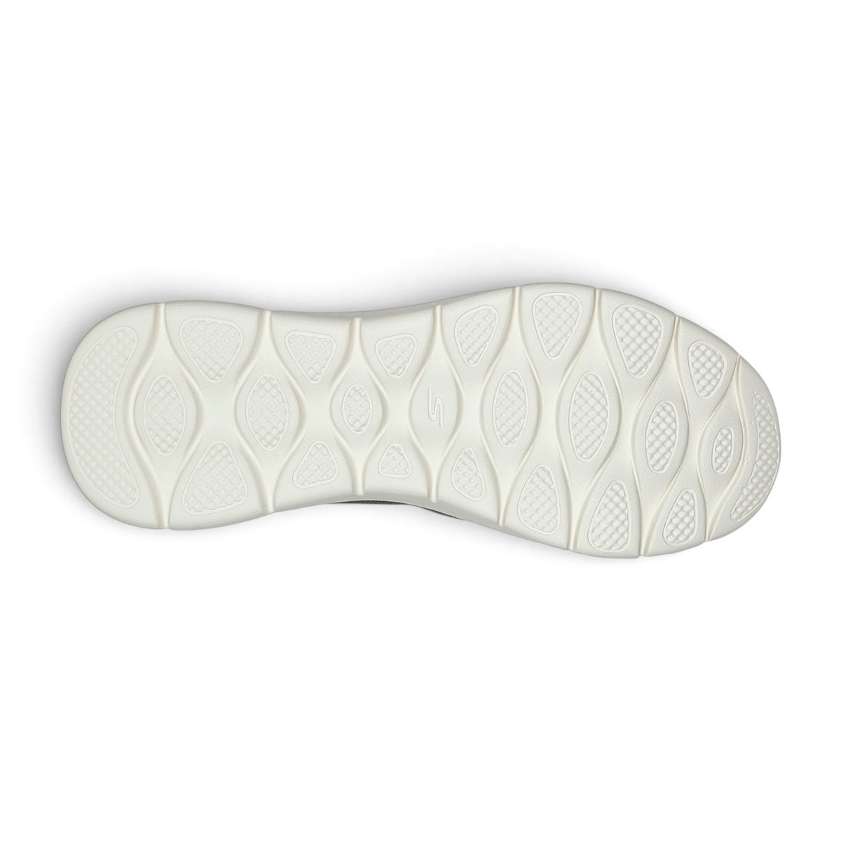 FRG GO WALK FLEX white rubber sneaker outsole with textured grip pattern for traction