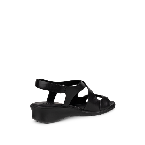 FELICIA SANDAL BLACK DRESS