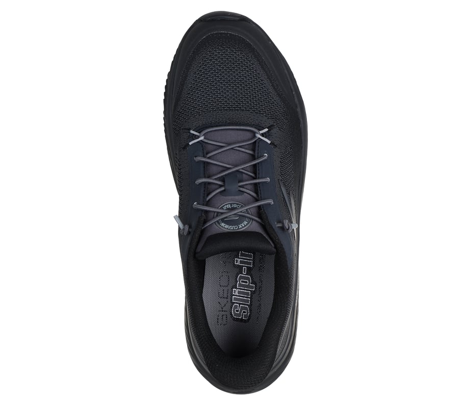 Skechers GO WALK MAX CUSHIONING HYPER BURST ZOLTAR Black