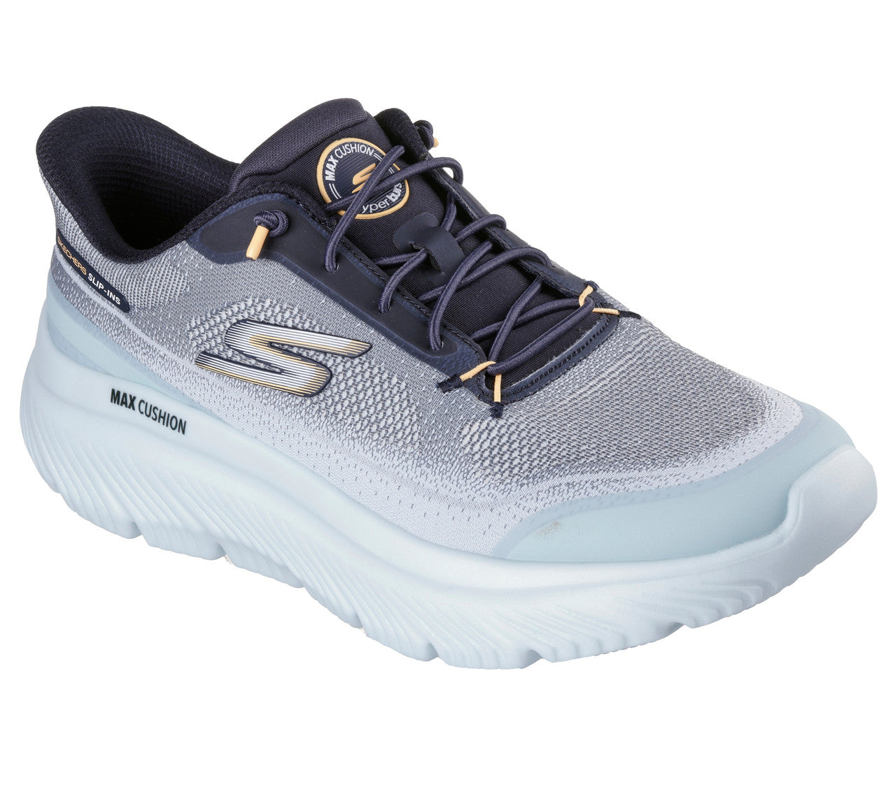 Skechers GO WALK Max Cushioning Hyper Burst - Zoltar Light Blue