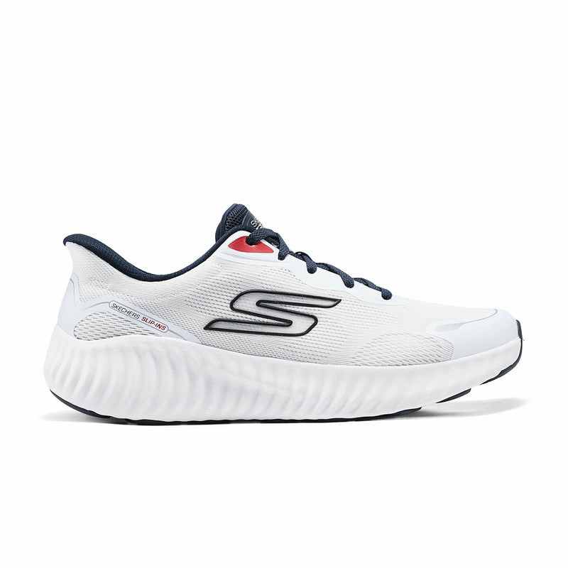 Skechers GO RUN Now White/Navy