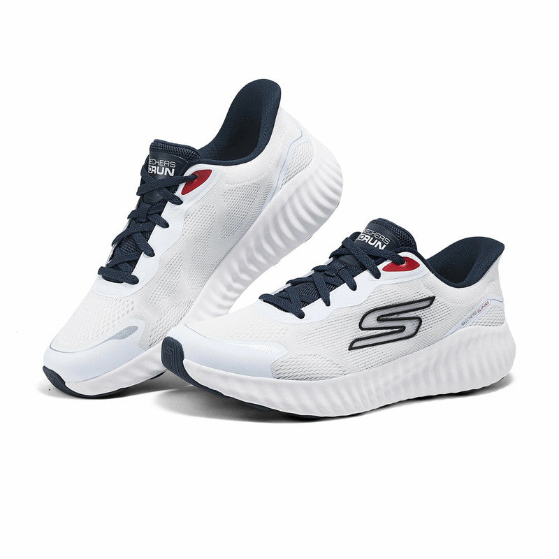 Skechers GO RUN Now White/Navy