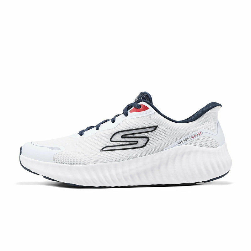 Skechers GO RUN Now White/Navy