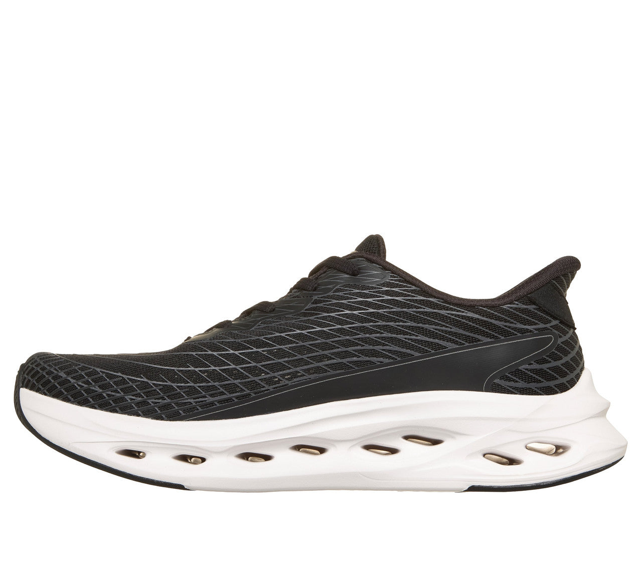 Skechers Max Cushioning Glide-Step Sapphire Black White