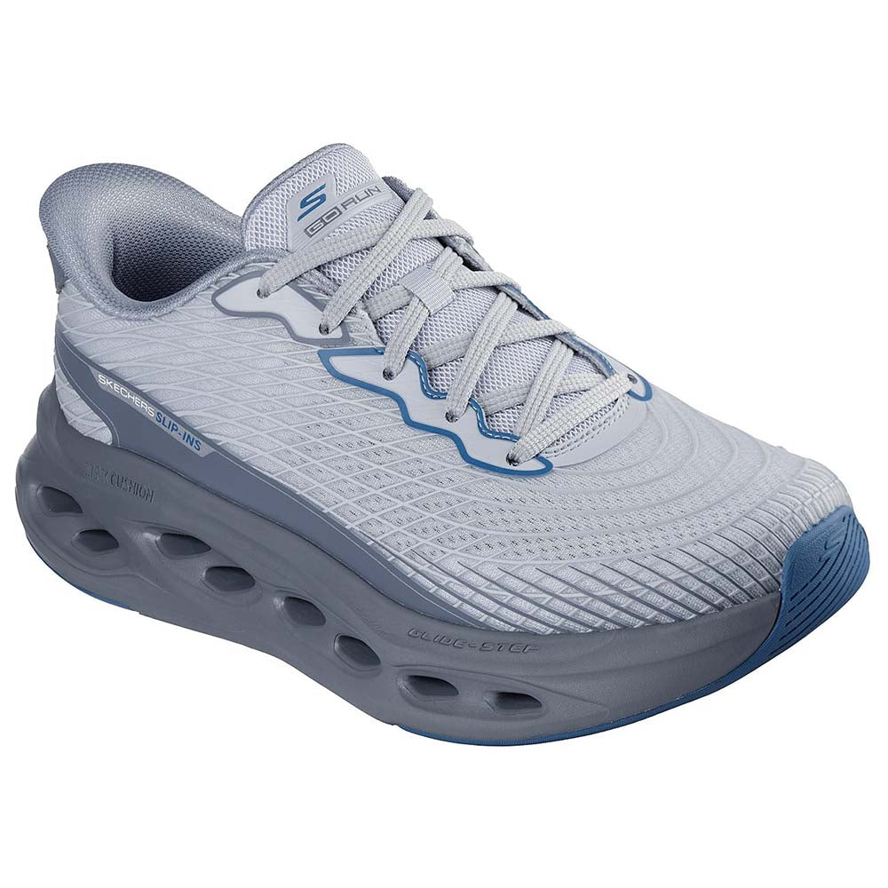 Skechers Max Cushioning Glide-Step Sapphire Light Grey
