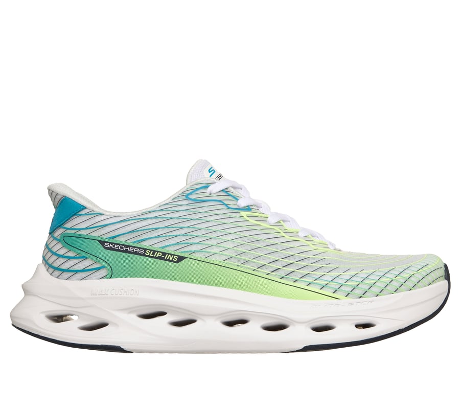 Skechers Max Cushioning Glide-Step Sapphire Light Grey