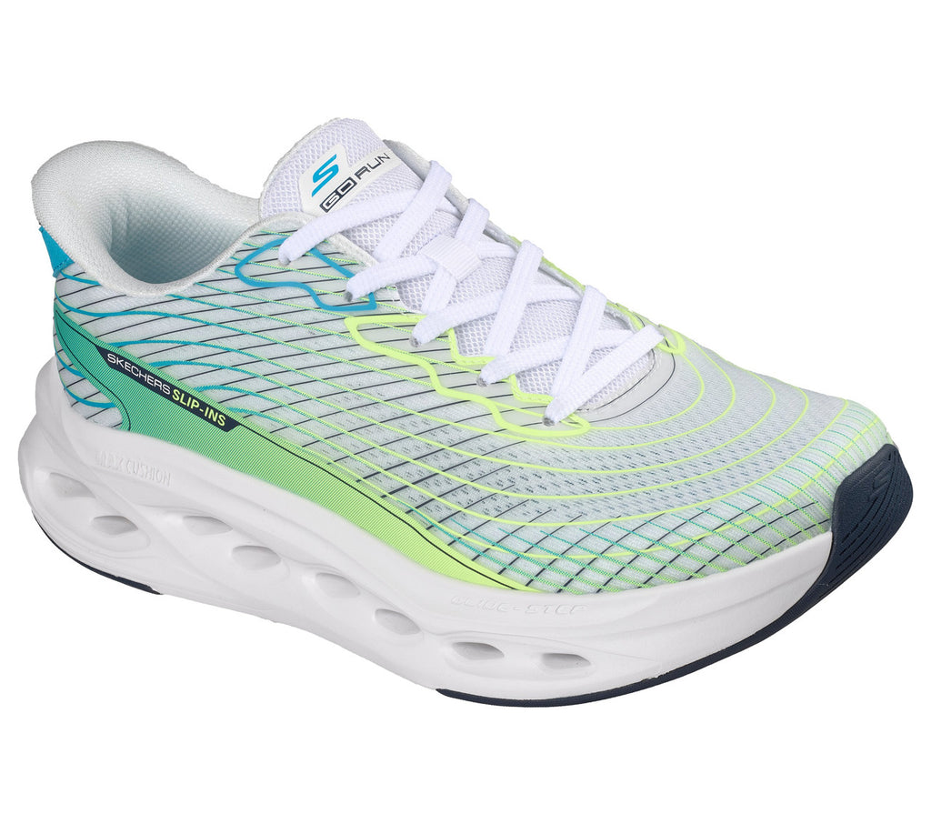 Skechers Max Cushioning Glide-Step Sapphire Light Grey