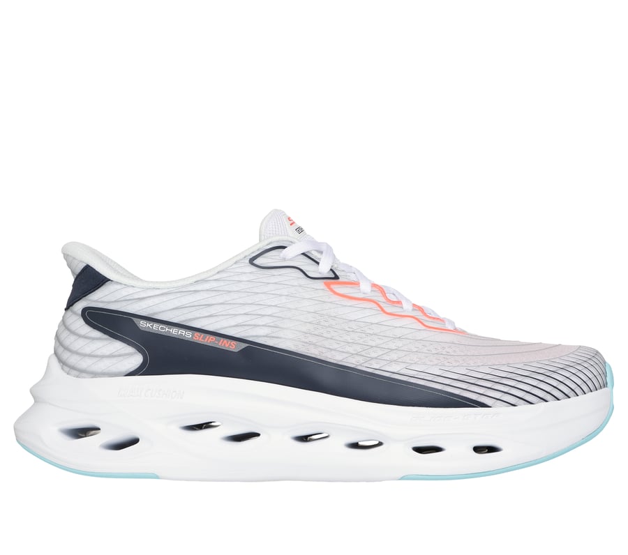 Skechers Max Cushioning Glide-Step Sapphire White Multi