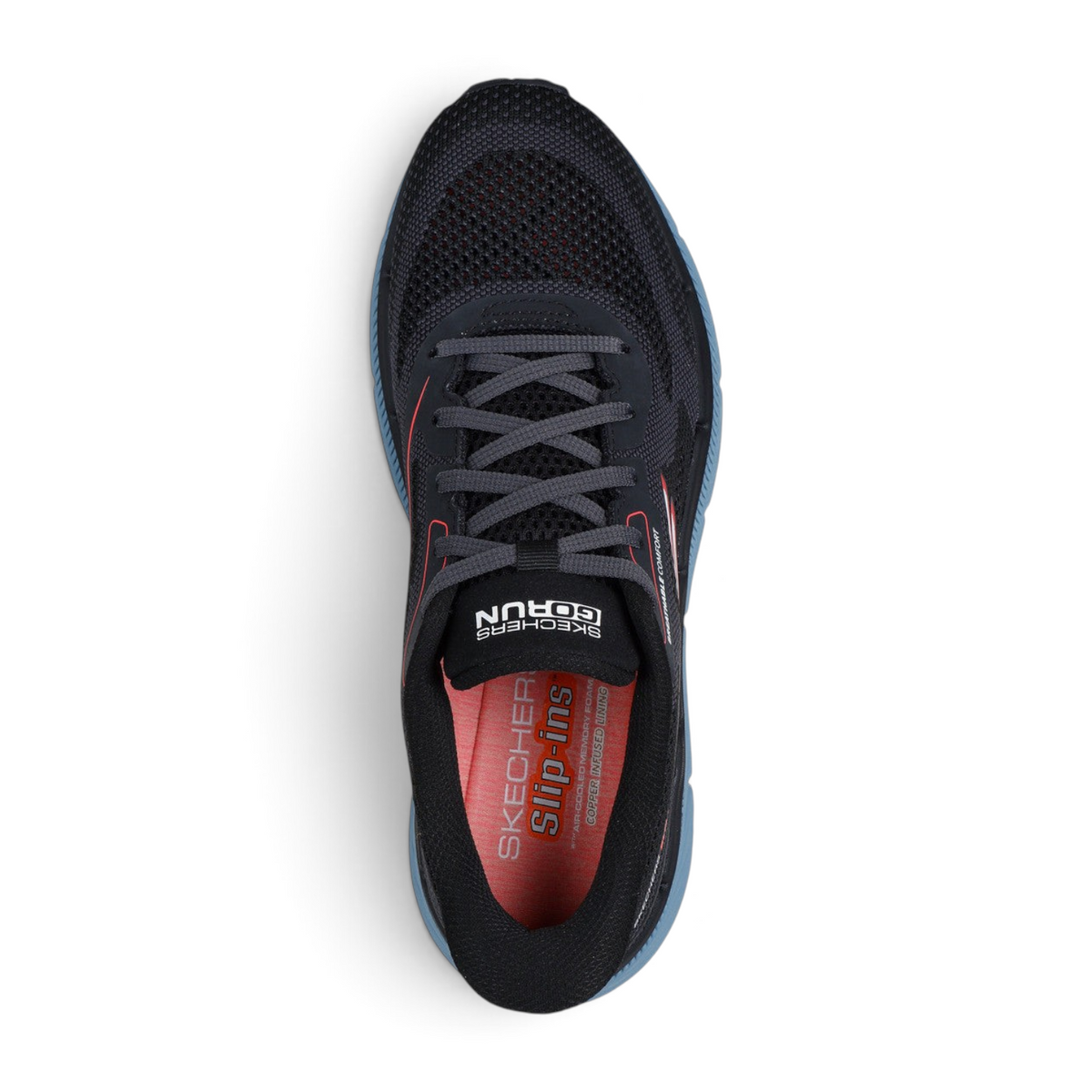 FRG Skechers Slip-ins Max Cushioning Premier 2.0 black breathable slip-on sneaker with Goodyear outsole