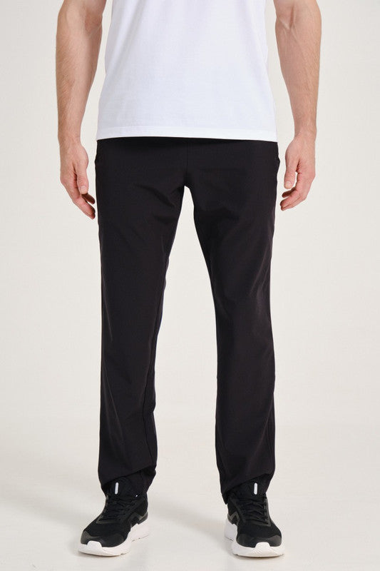 ANTA Woven Track Pants Black