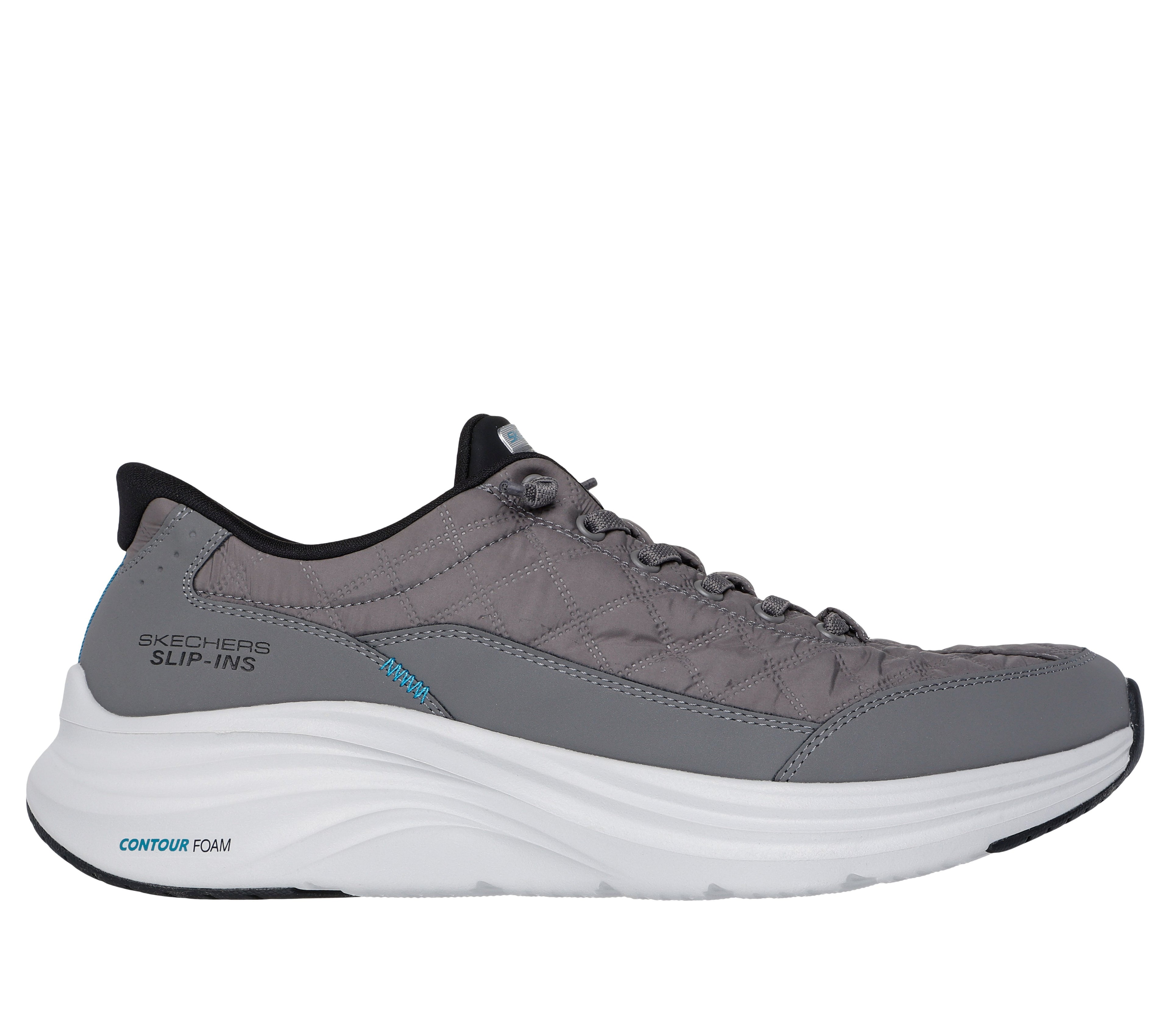 Skechers Sports Cozy Fit Slip-Ins Sneakers Contour Foam - Charcoal Black