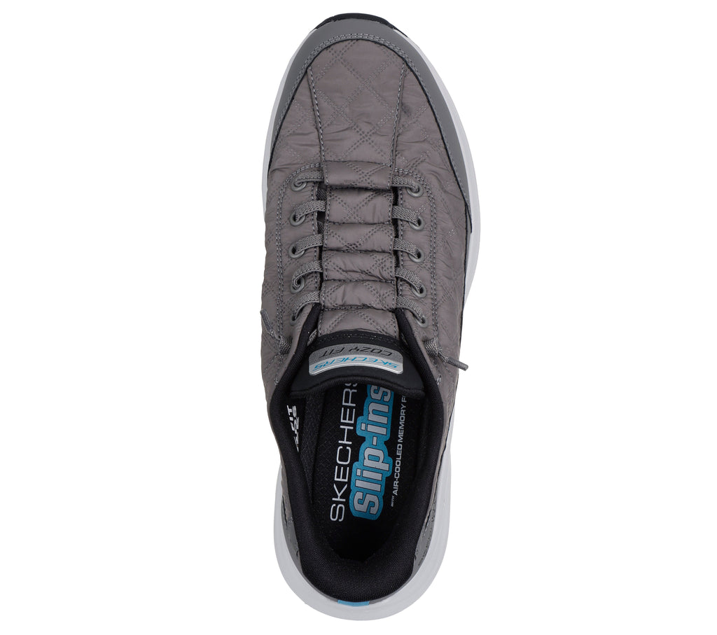 Skechers Sports Cozy Fit Slip-Ins Sneakers Contour Foam - Charcoal Black