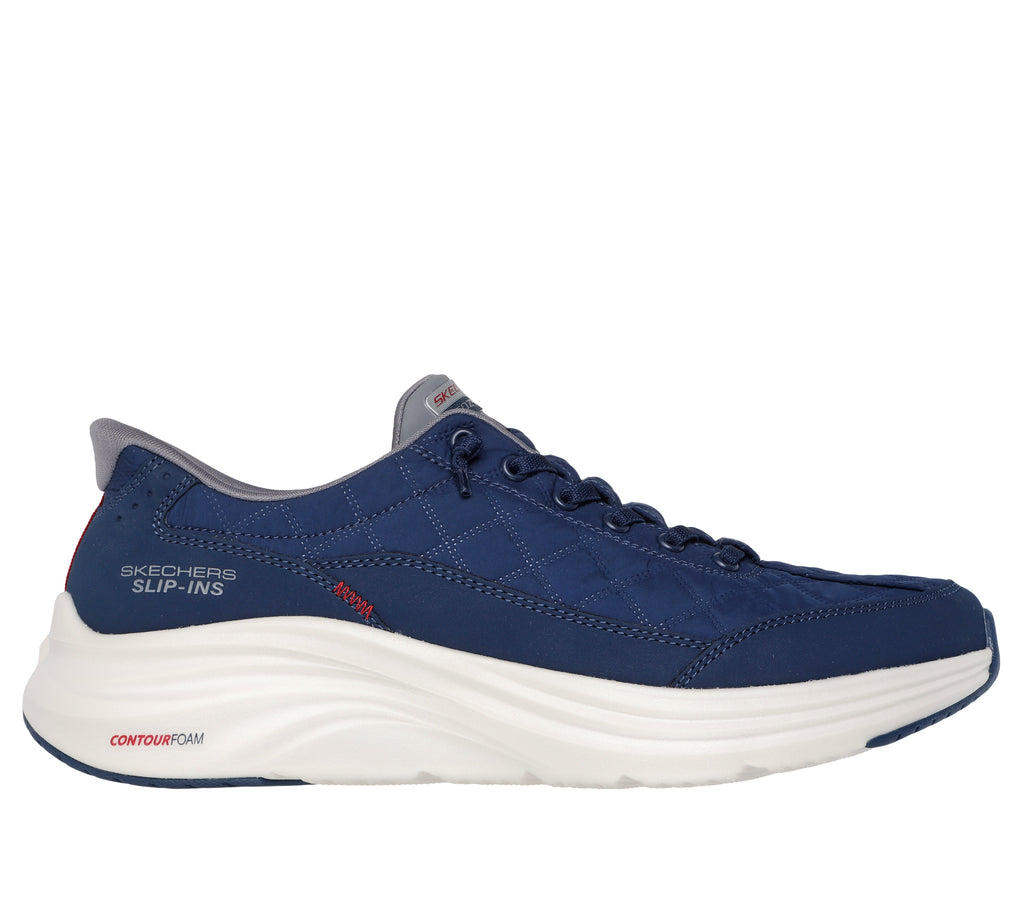 Skechers Sports Cozy Fit Slip-Ins Sneakers Contour Foam - Navy Gray