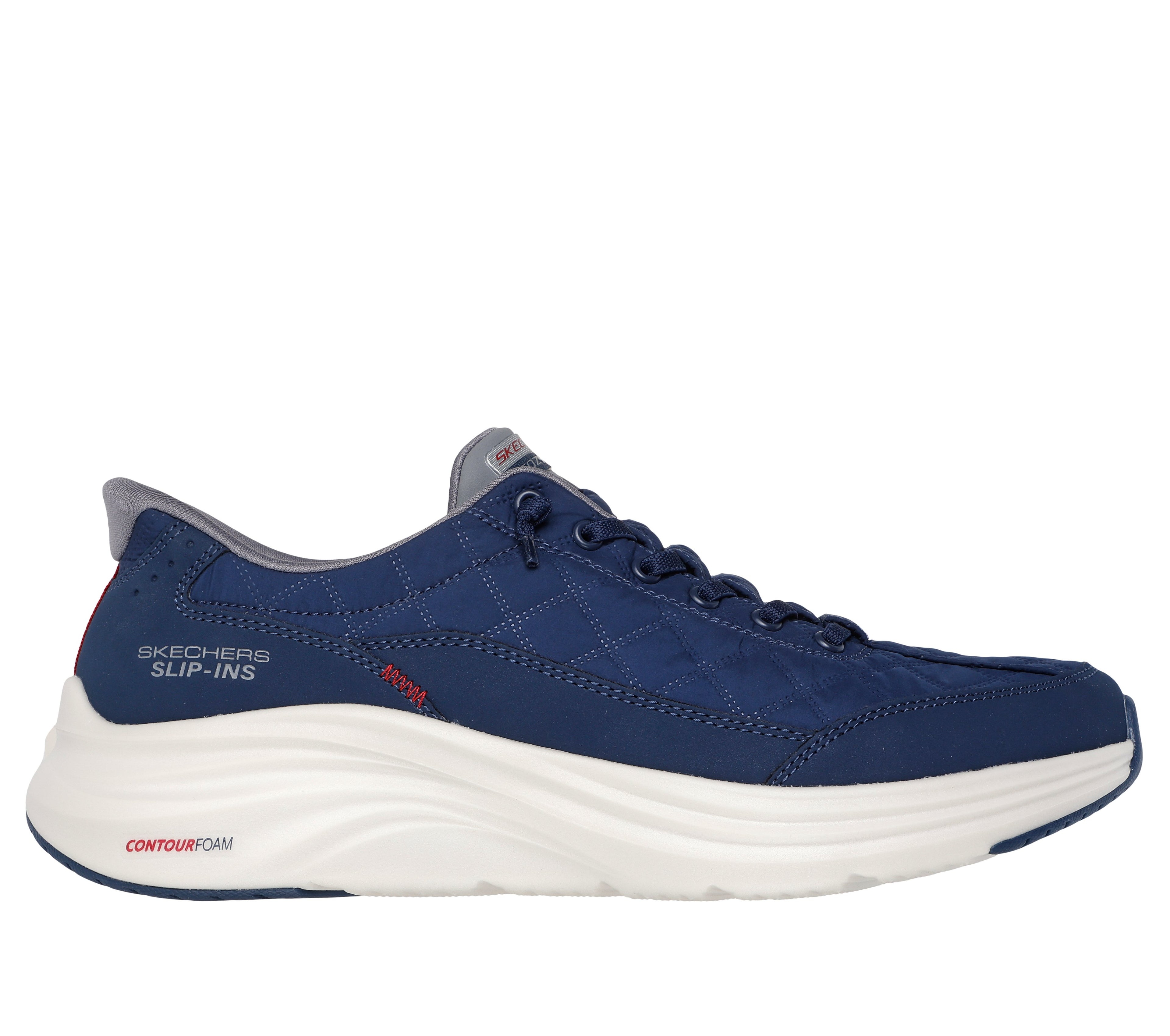 Skechers Sports Cozy Fit Slip-Ins Sneakers Contour Foam - Navy Gray