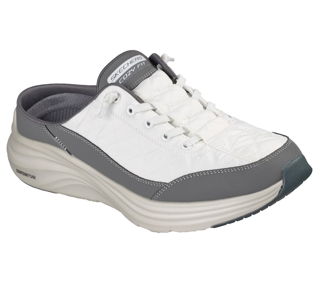 Skechers Contour Foam - Cozy Fit Shorva - White Charcoal