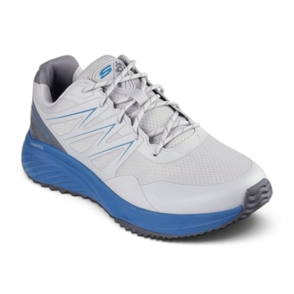 FRG BOUNDER RSE ZONER athletic sneakers in light grey and blue with a breathable mesh upper and cushioned sole