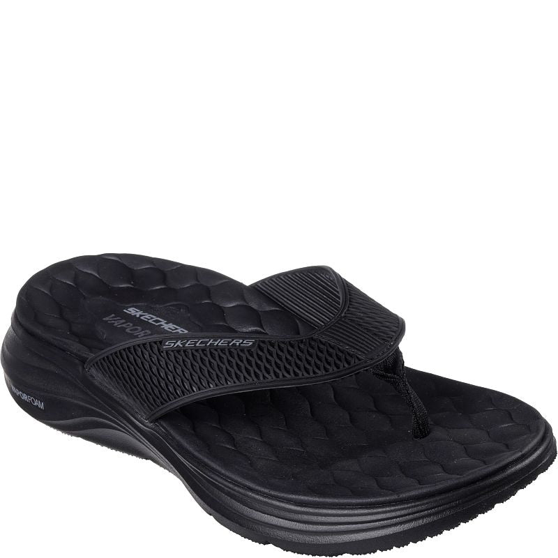 Skechers Vapor Foam Sandal Sayto Black Black