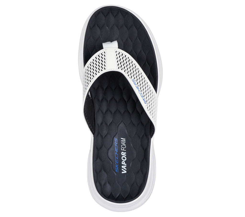 Skechers Vapor Foam Sandal Sayto White Black
