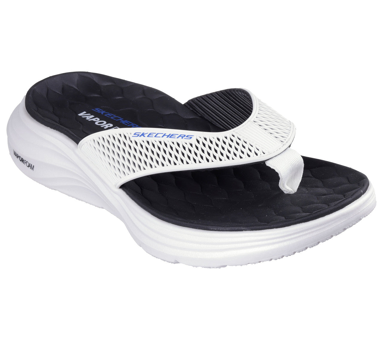 Skechers Vapor Foam Sandal Sayto White Black