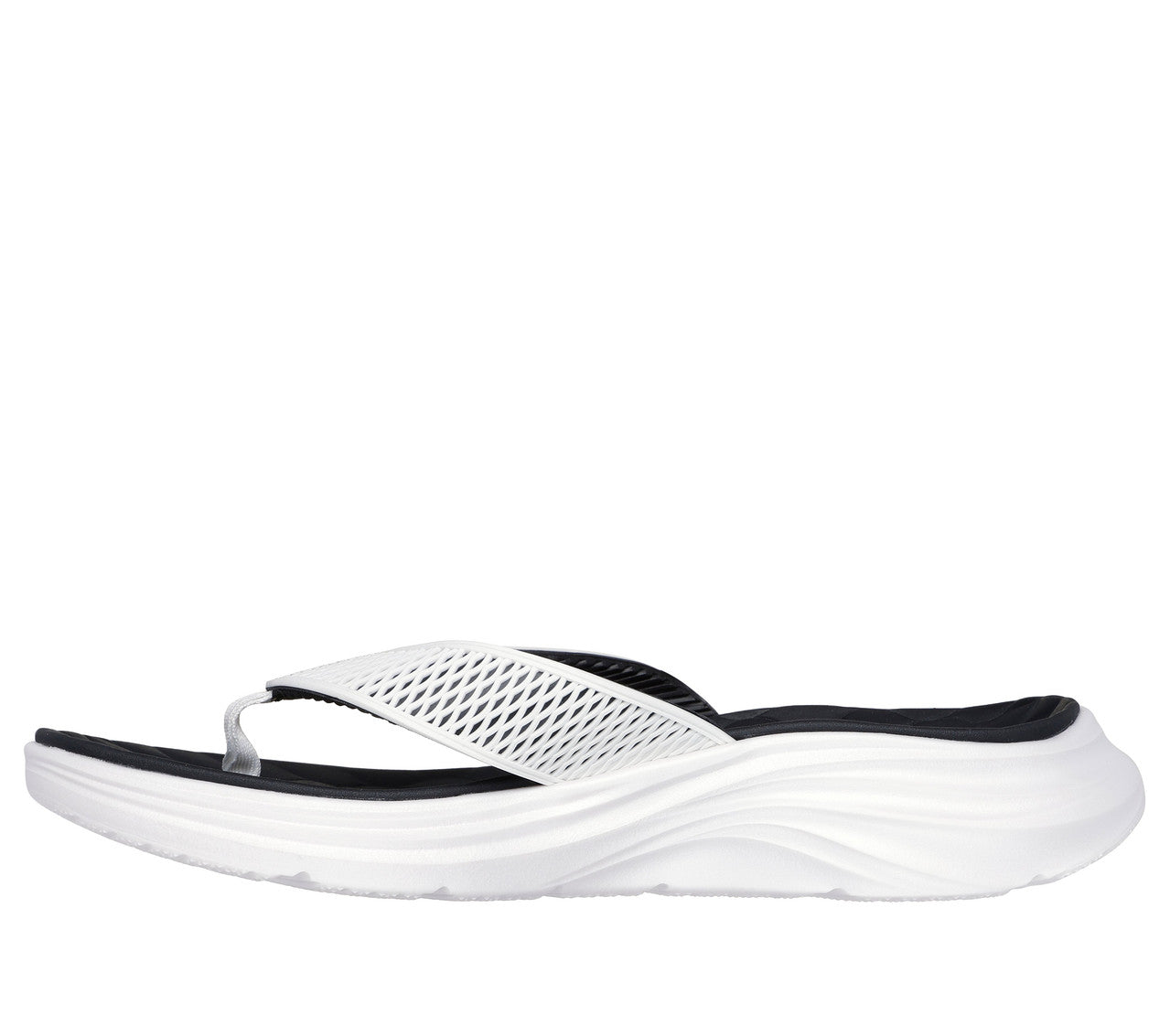 Skechers Vapor Foam Sandal Sayto White Black