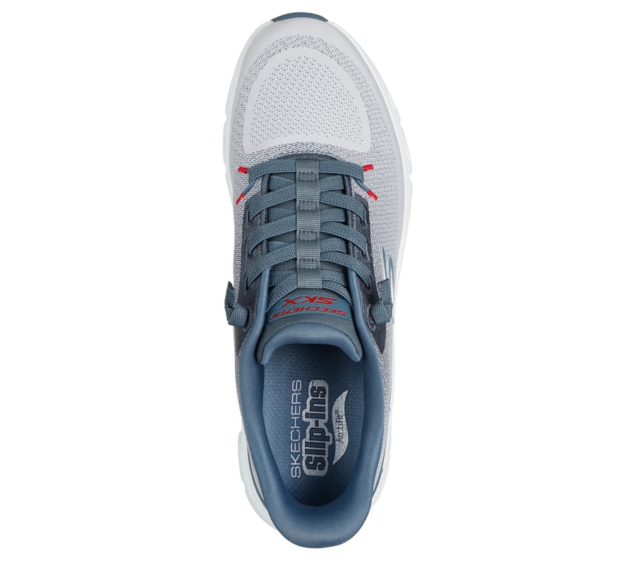Skechers Arch Fit Glide-Step Pro - Lt.Gray/Blue