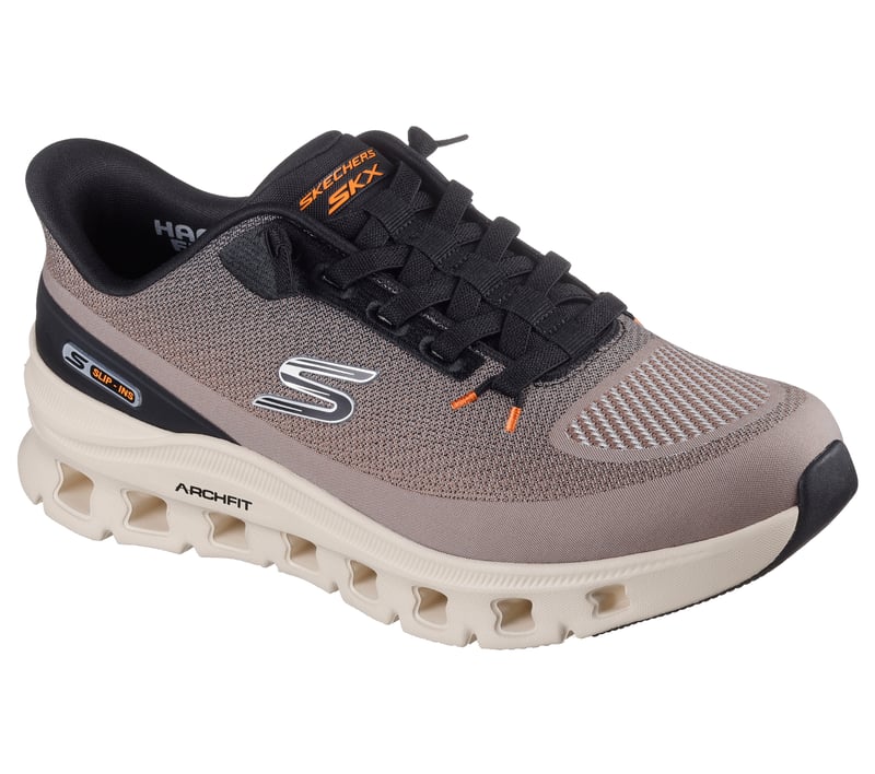 Skechers Arch Fit Glide-Step Pro - Taupe/Black