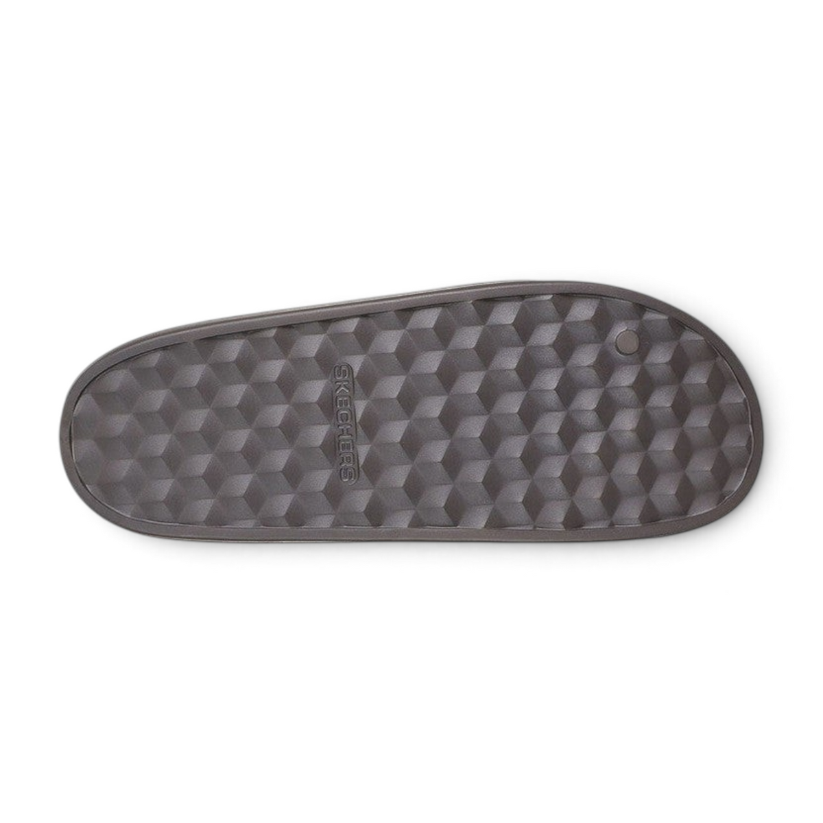FRG Skechers Foamies Precision Elite slide in khaki with a textured geometric pattern on the contoured footbed