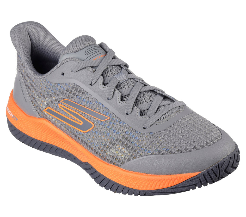 Skechers Viper Court Pro - Pickleball Gray/Orange