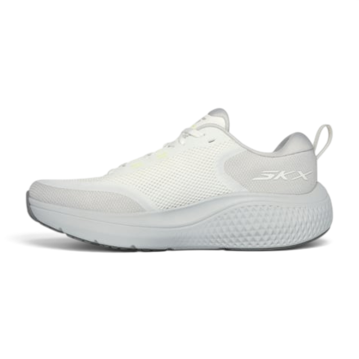 FRG GO RUN SUPERSONIC MAX white performance running shoe with breathable mesh upper and cushioned midsole
